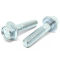 M6-1.0x30 Class 10.9 JIS Hex Flange Bolts Zinc Clear
