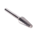 1/2" x 1-1/8" Cone Carbide Bur 1/4" Shank