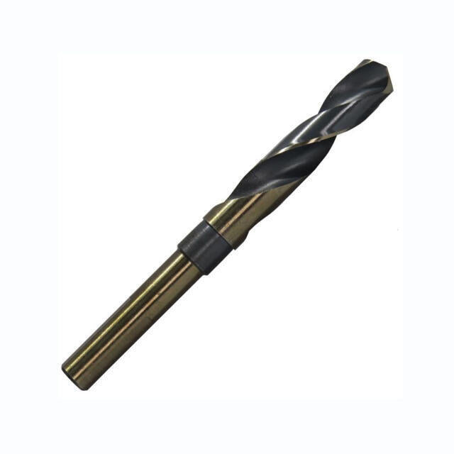 1/2" HSS Reduced Shank Black & Gold 135° Drill Bit, 3/8" Shank