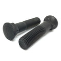 5/8-11x4-1/2" Grade 8 #3 Dome Head Plow Bolts Plain