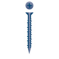 #3/16 Strong-Point Flat Head 3/16 x 2-1/4, PH, Hi-Low, Blue Ceramic Finish
