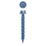 #3/16 Strong-Point Hex Washer Head 3/16 x 1-1/4, Hi-Low-Blue Ceramic