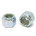 5/16"-24 Grade A Nylon Insert Hex Nuts Zinc