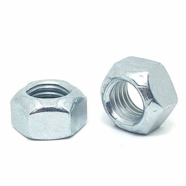 1/4"-20 Grade 8 Hex Prevailing Torque Top Lock Nuts Zinc