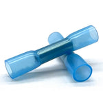 Blue Heat Shrink Marine Grade Butt Connectors, AWG 16-14