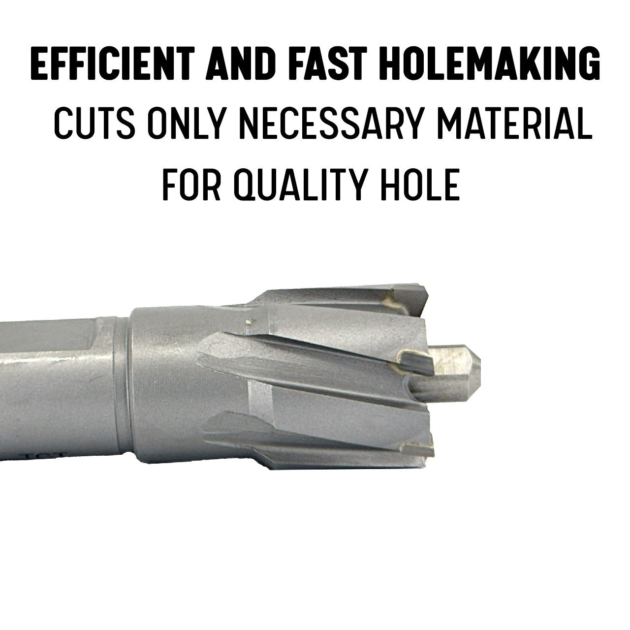 1" X 2" Carbide Tipped Annular Cutter with Pilot Pin