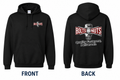 Black BoltsandNuts.com Logo Pullover Hoodie