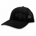 Black Out BoltsandNuts.com Adjustable Embroidered Logo Hat