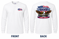 White American Flag BoltsandNuts.com Logo Long Sleeve