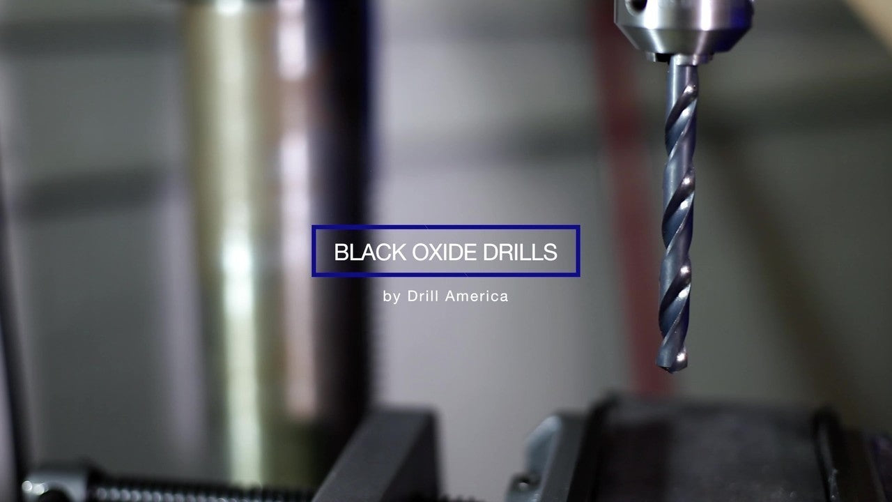 25 Piece HSS Black Oxide Bit Cooler Drill Bit Set, 1.00mm - 13.00mm, DWD Series