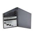 13 Piece HSS Black Oxide Jobber Length Drill Bit Set, D/AN, 1/16" - 1/4"