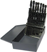 26 Piece HSS Black Oxide Stub (Screw Machine) Split Point Drill Bit Set, D/ASP, A -Z