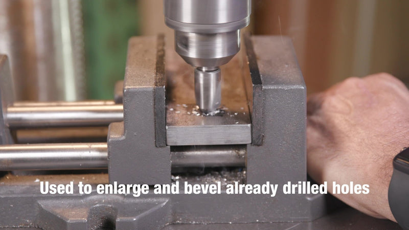 1-1/4"-90 HSS Single Flute Countersink
