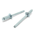 5/32" Dia 1/4"-3/8" (56)  Grip - Dome Head Blind Rivets Steel/Steel Mandrel Zinc
