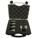 6 Piece Carbide Tipped Hole Cutter Set with 3/16" Depth of Cut