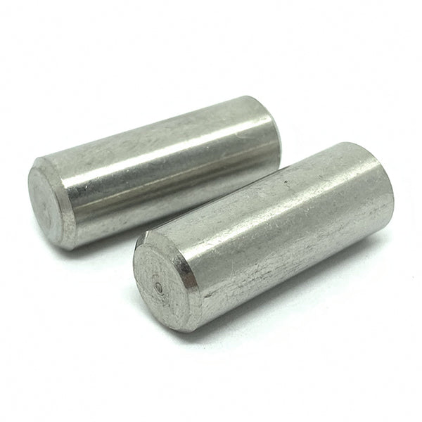M6x25mm Metric Dowel Pins A2-70 Stainless Steel DIN 7