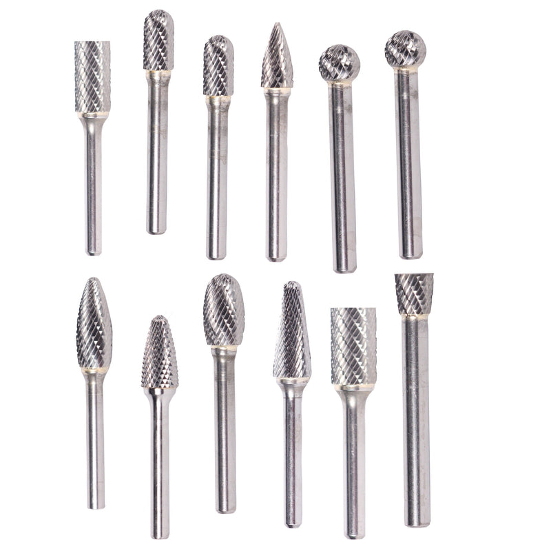 28 Piece Carbide Bur Set (SA1, SA3, SA5, SC1, SC3, SC5, SD1, SD3, SD5, SE1, SE3, SE5, SF1, SF3, SF5, SG1, SG3, SG5, SH2, SH5, SL1, SL2, SL4, SM3, SM4, SM5, SN1 and SN4)