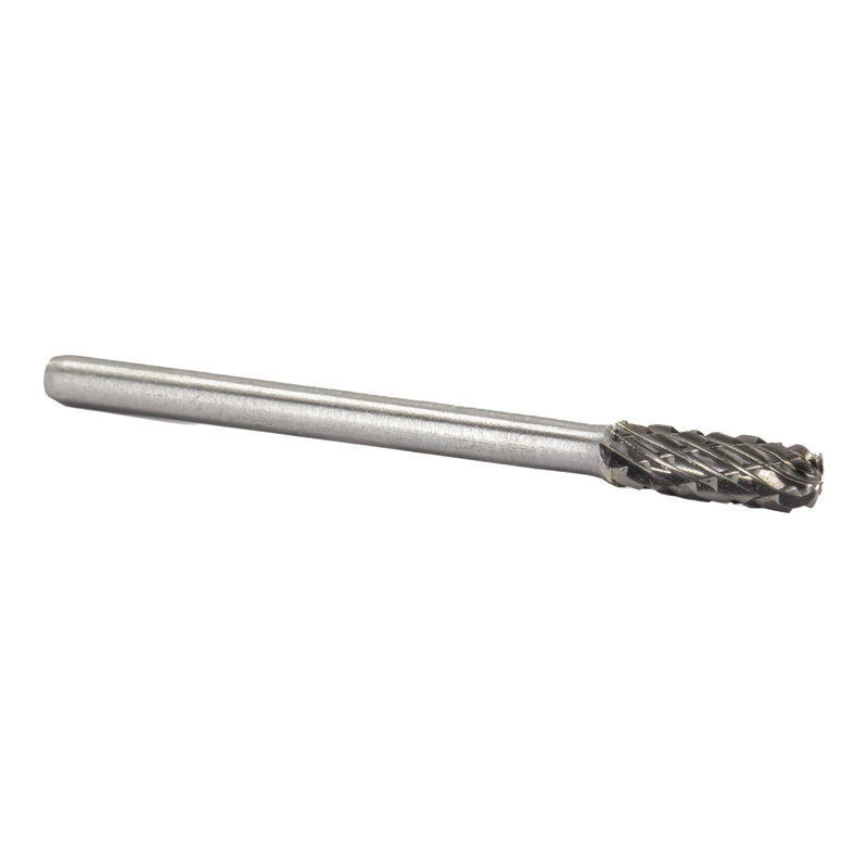 SC-51 1/4" X 1/2" Cylindrical Carbide Bur 1/8" Shank