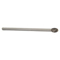 SE-1 1/4" X 3/8" X 6" Long Shank Oval Carbide Bur 1/4" Shank