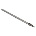 SL-3 3/8" X 1-1/16" 6" Long Shank Cone Radius End Carbide Bur 1/4" Shank