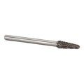 SL-42 1/8" X 1/2" Cone 14 Taper Carbide Bur 1/8" Shank