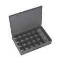 21 Hole Large Metal Locking Drawer Compartment Box