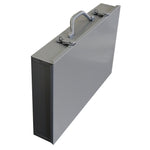 Adjustable Vertical Insert Large Metal Duel Locking Drawer Compartment Box w/ Comfort Grip Handle