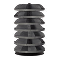 28" Metal Revolving Rotabin with 7 Shelves
