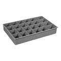 24 Hole Large Plastic Compartment Tray Insert