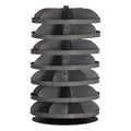 34" Metal Revolving Rotabin with 7 Shelves