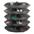 58" Metal Revolving Rotabin with 50 Compartments