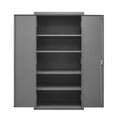 Metal Locking Storage Cabinet with 4 Shelves