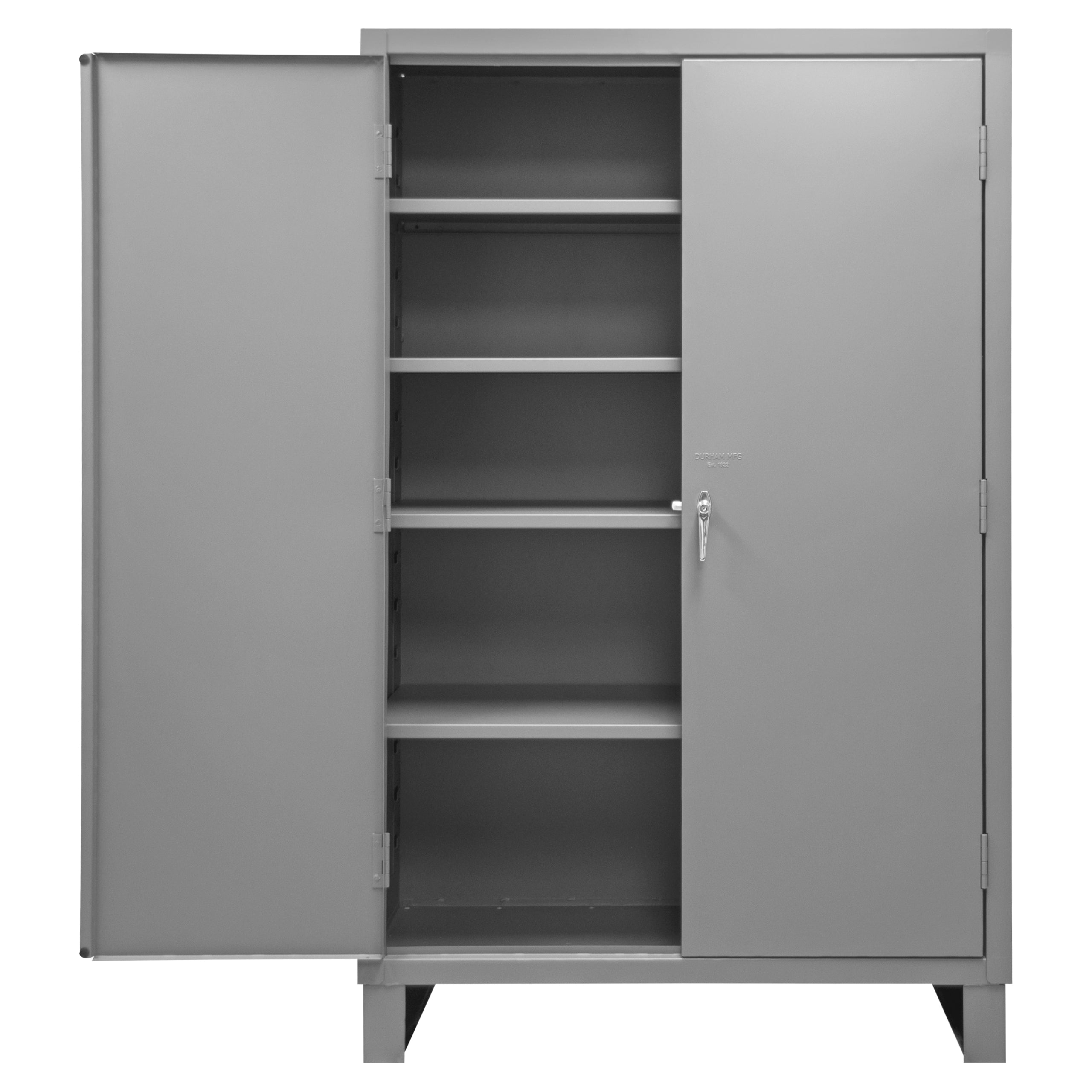 Metal Locking Larger Storage Cabinet with 4 Shelves