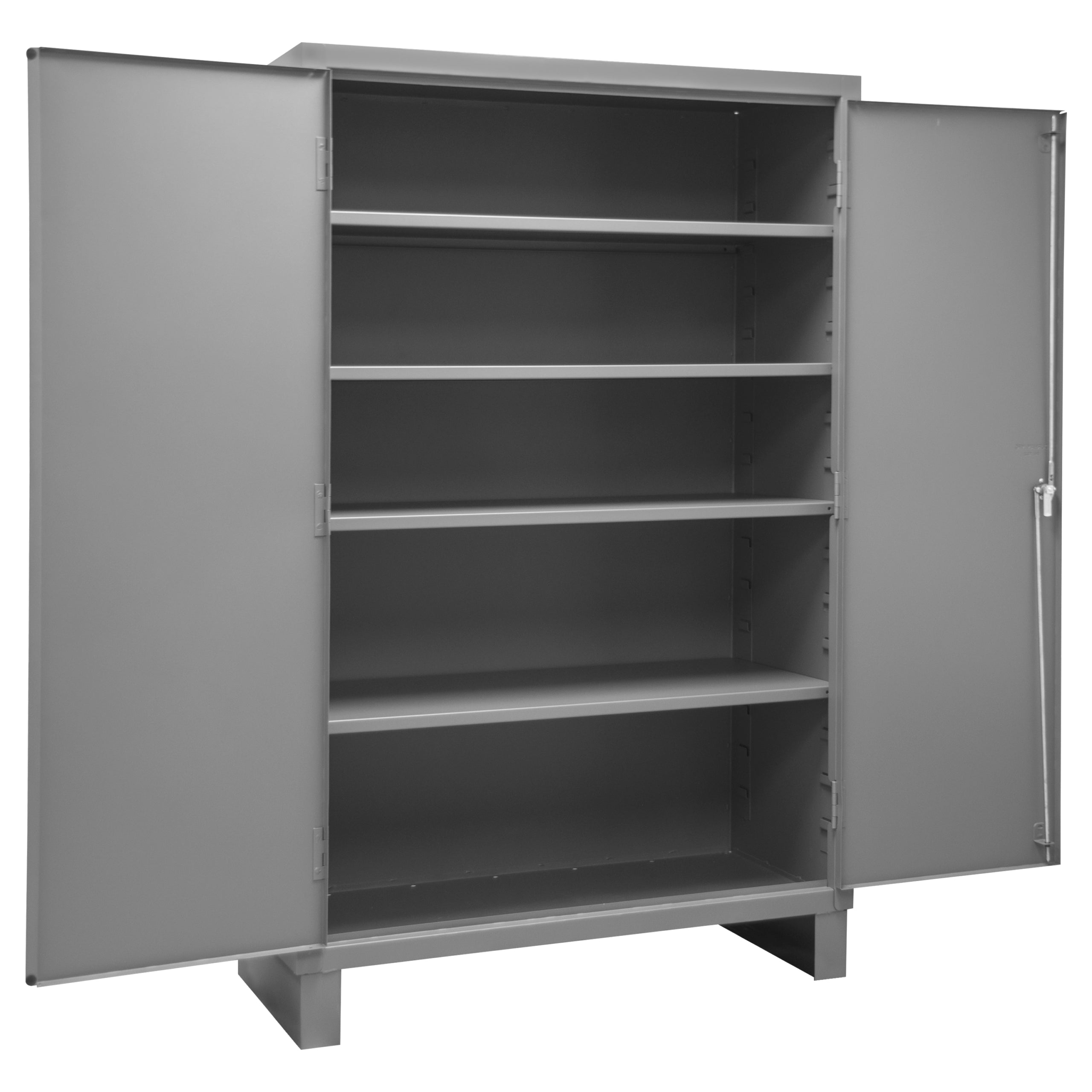 Metal Locking Larger Storage Cabinet with 4 Shelves