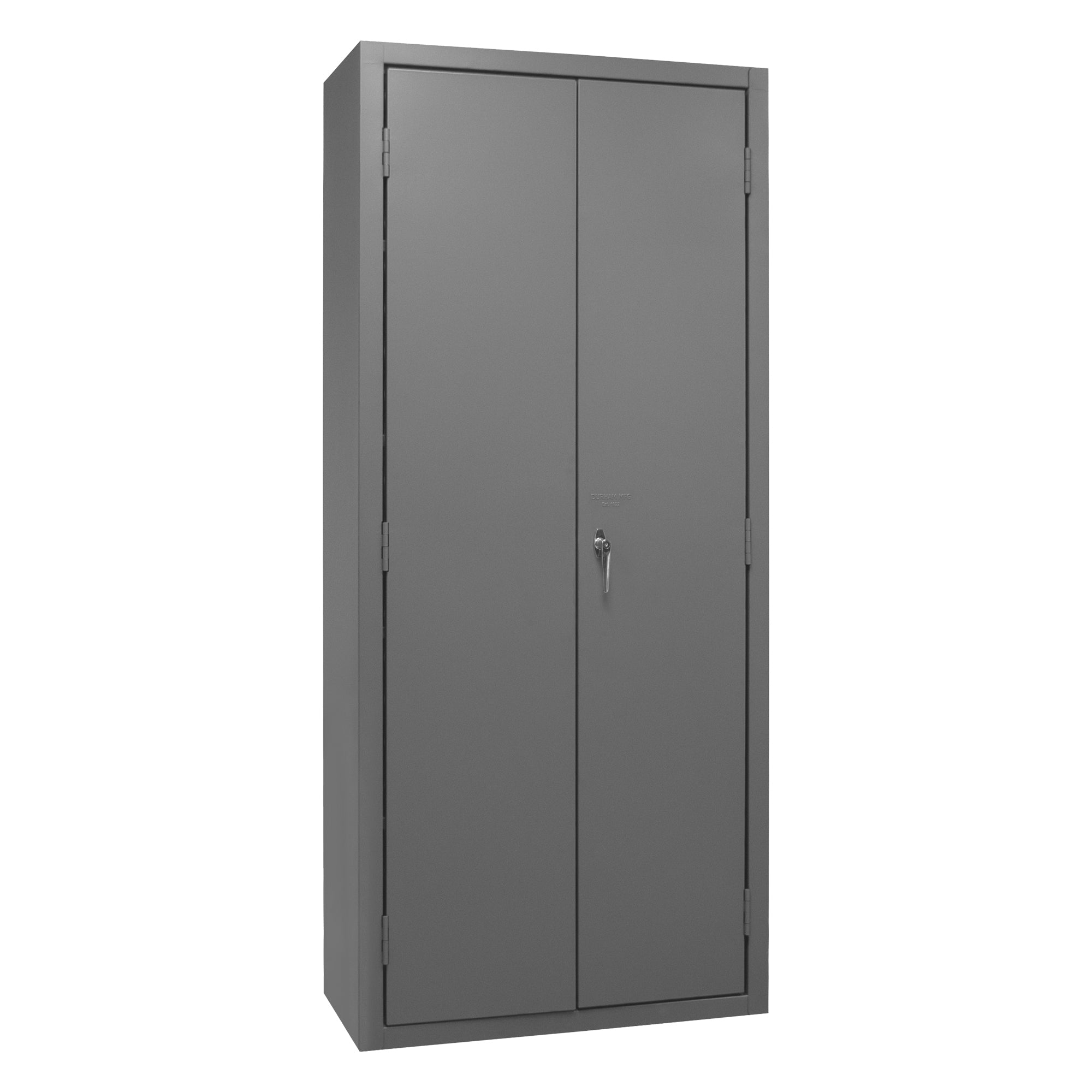 Metal Locking Storage Cabinet with 156 Yellow Hook-On-Bins