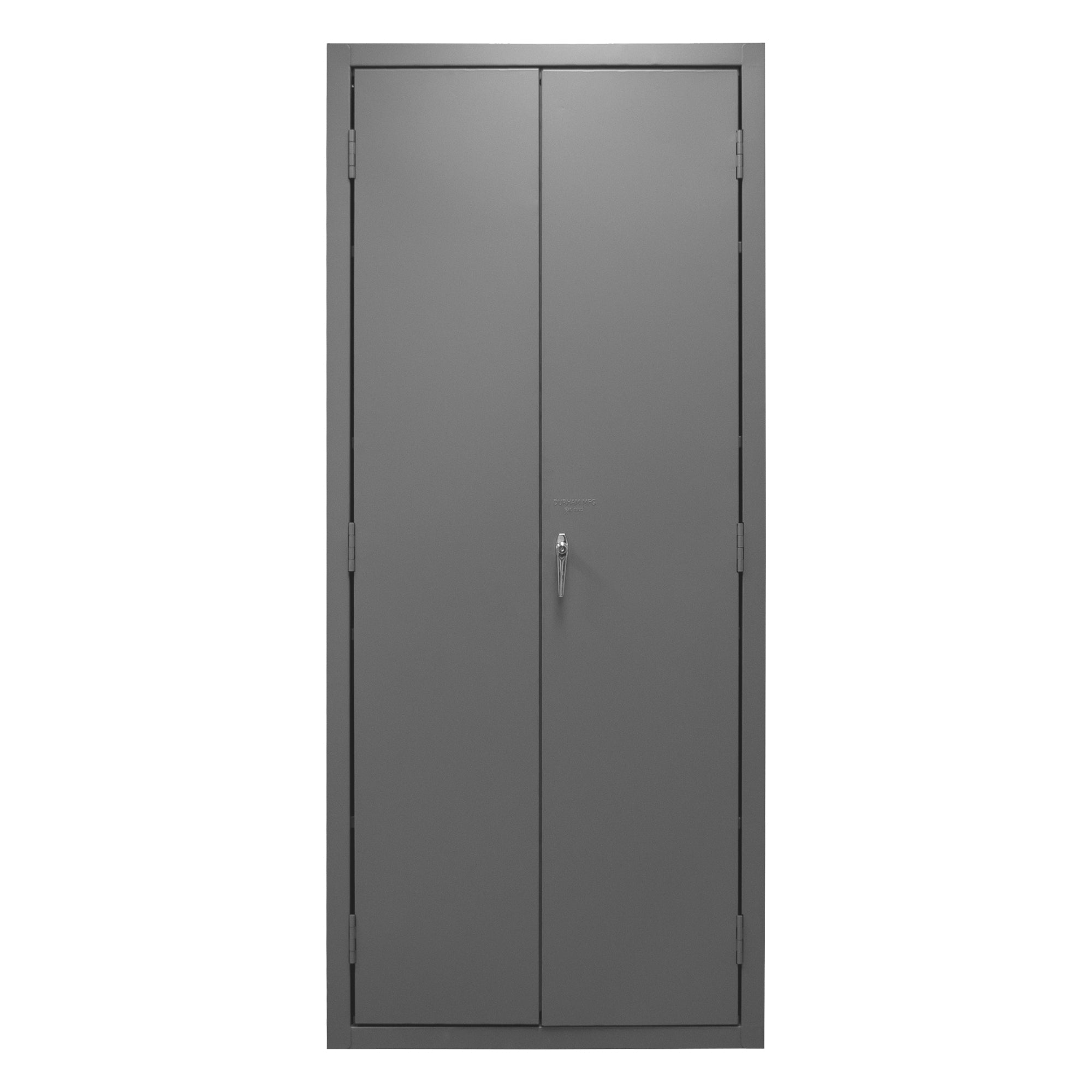 Metal Locking Storage Cabinet with 156 Yellow Hook-On-Bins