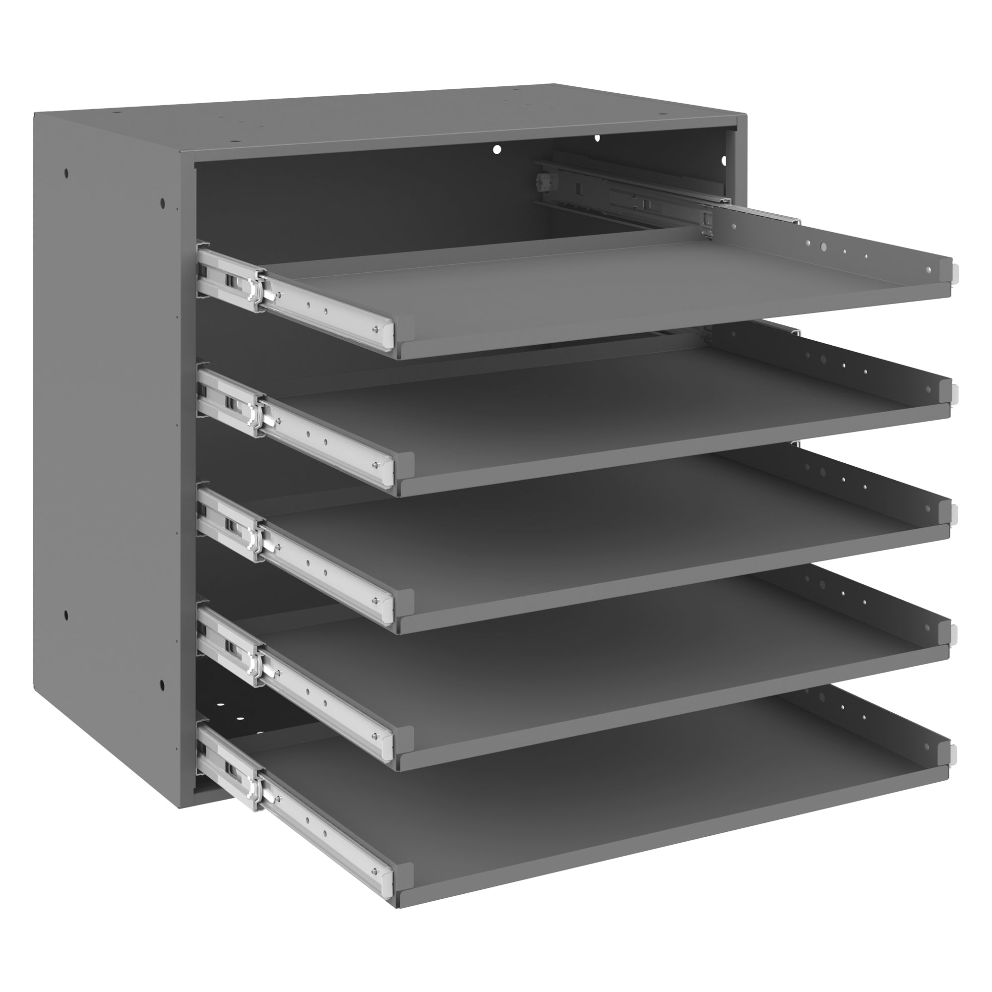 5 Bearing Slide Large Metal Storage Rack Cabinet