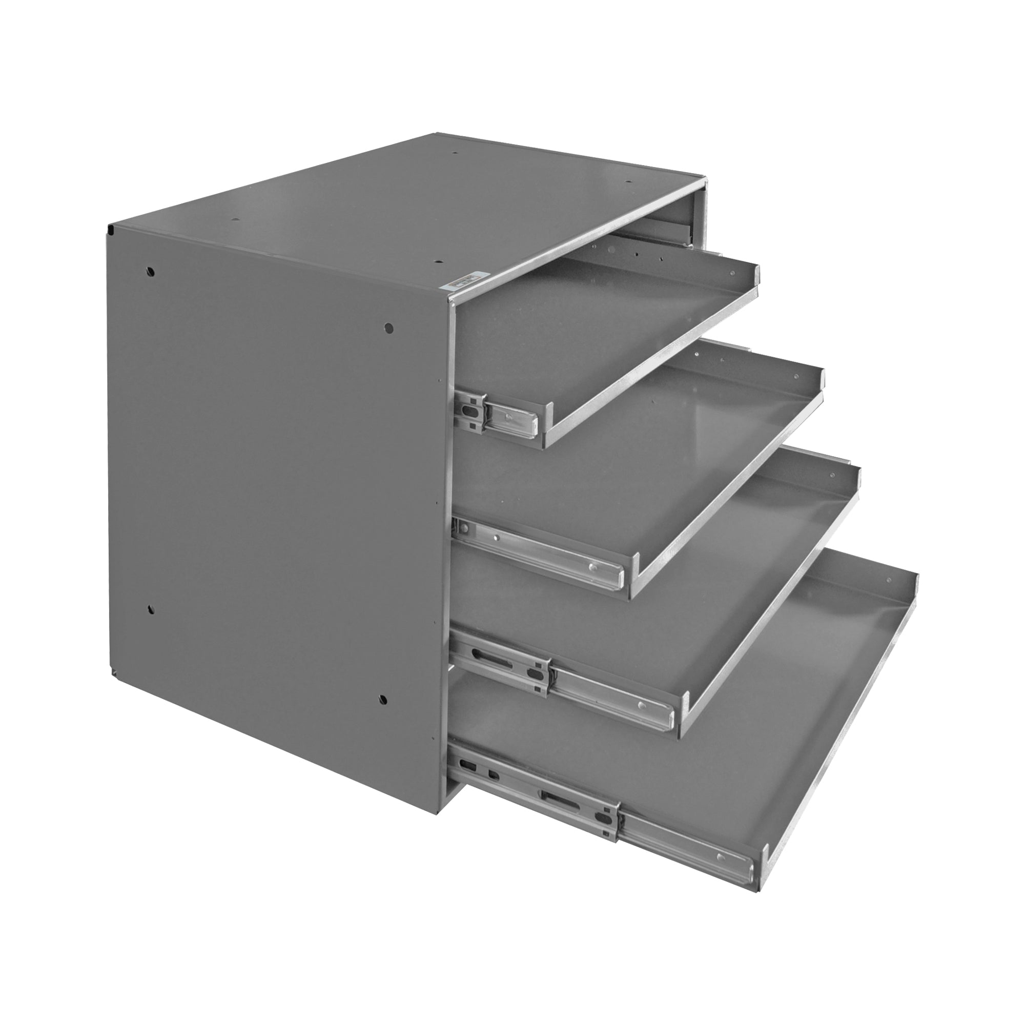 4 Bearing Slide Large Metal Storage Rack Cabinet