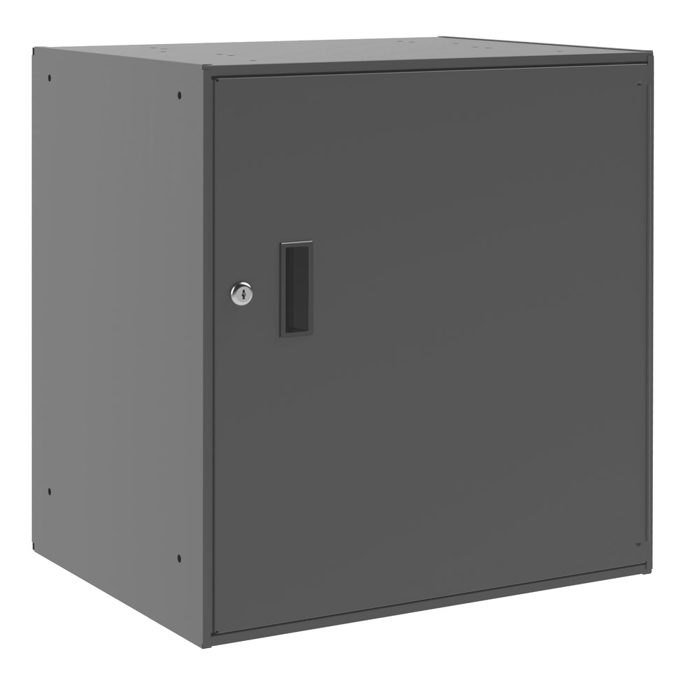 6 Bearing Slide Large Metal Storage Rack Cabinet with Locking Door ...