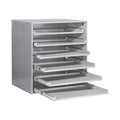 6 Bearing Slide Larger Metal Storage Rack Cabinet
