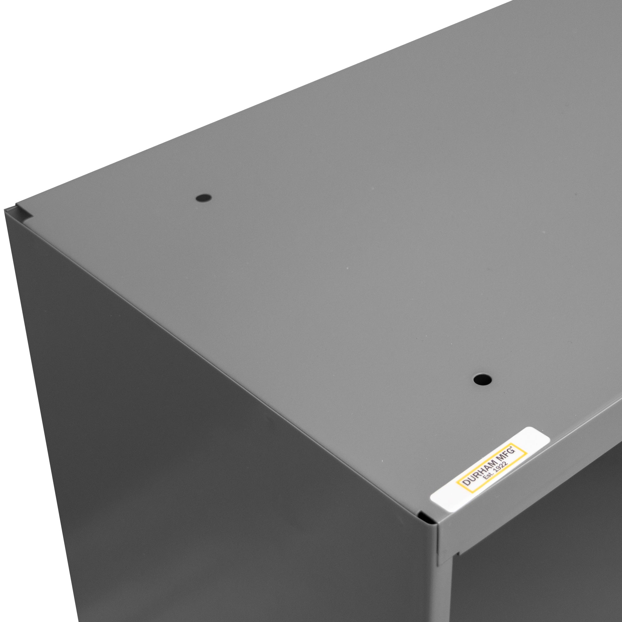 4 Hole Metal Divider Bin 12" Deep