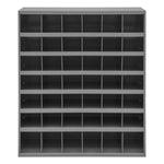 42 Hole Metal Divider Bin 12" Deep