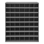 56 Hole Metal Divider Bin 12" Deep