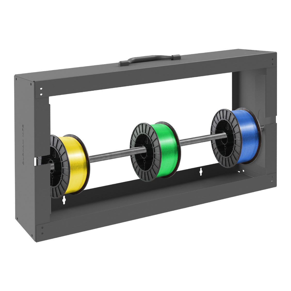 Mountable Metal Wire Spool Rack with 1 Rod