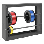 Mountable Metal Wire Spool Rack with 2 Rods