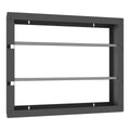 Mountable Metal Wire Spool Rack with 2 Rods