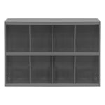 8 Hole Metal Divider Bin 12" Deep