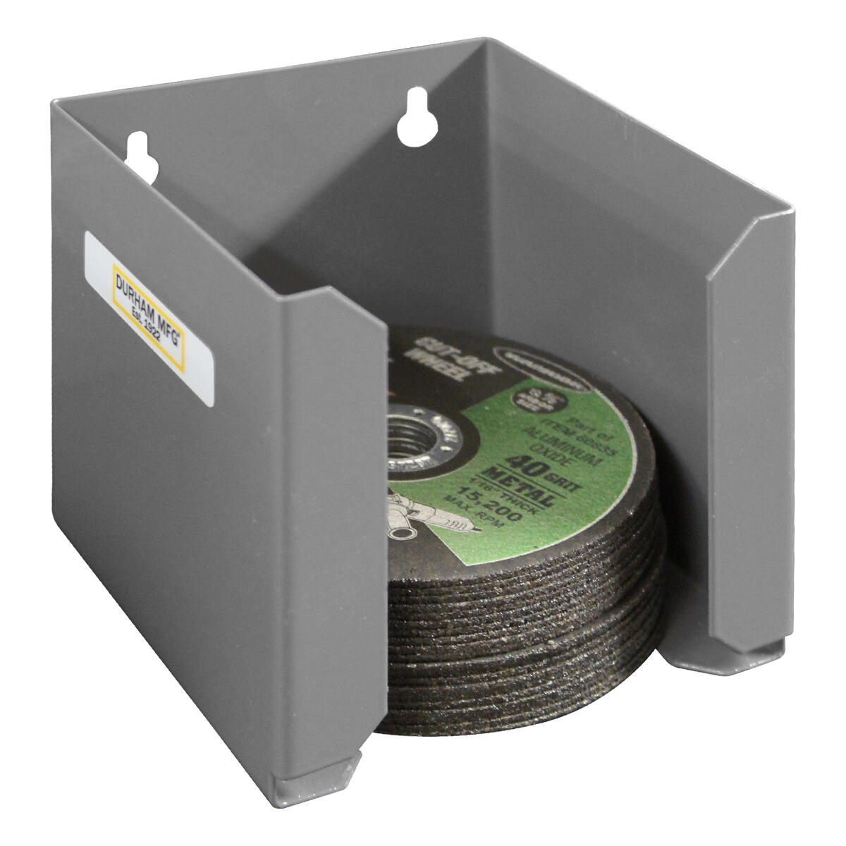 Mountable Metal 4" Cut-Off Wheel Dispenser