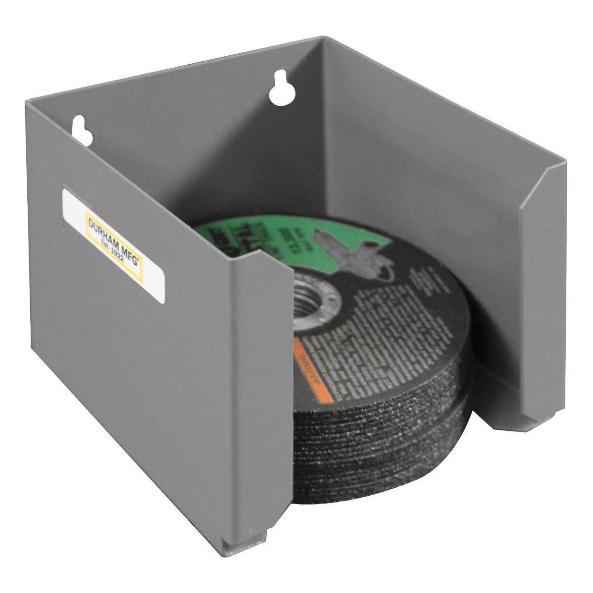 Mountable Metal 4-1/2" Cut-Off Wheel Dispenser