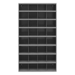 32 Hole Metal Divider Tall Bin 12" Deep